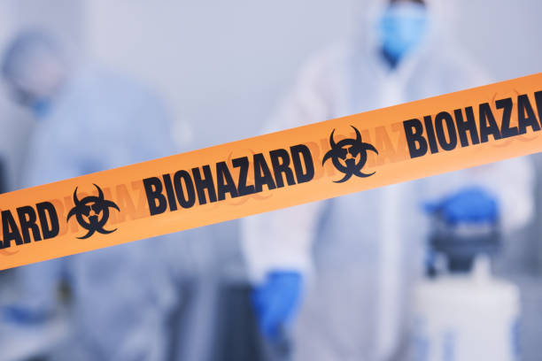 Professional Biohazard technician working in Long Beach, CA